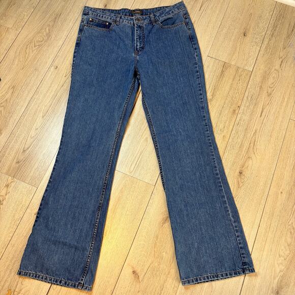 Denver Hayes Jeans Classic Fit Bootcut Jeans Womens 14x34 100% Cotton - Picture 1 of 10